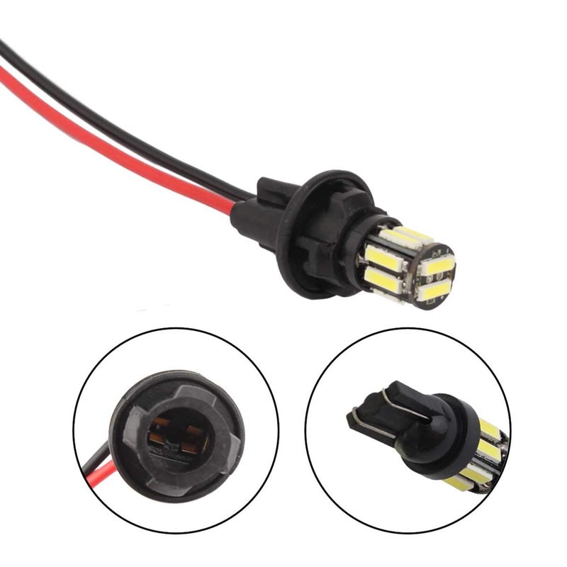 WINKA T10 194 Extension Harness Plugs Connectors Wiring Sockets for car 6Pcs - Image 5